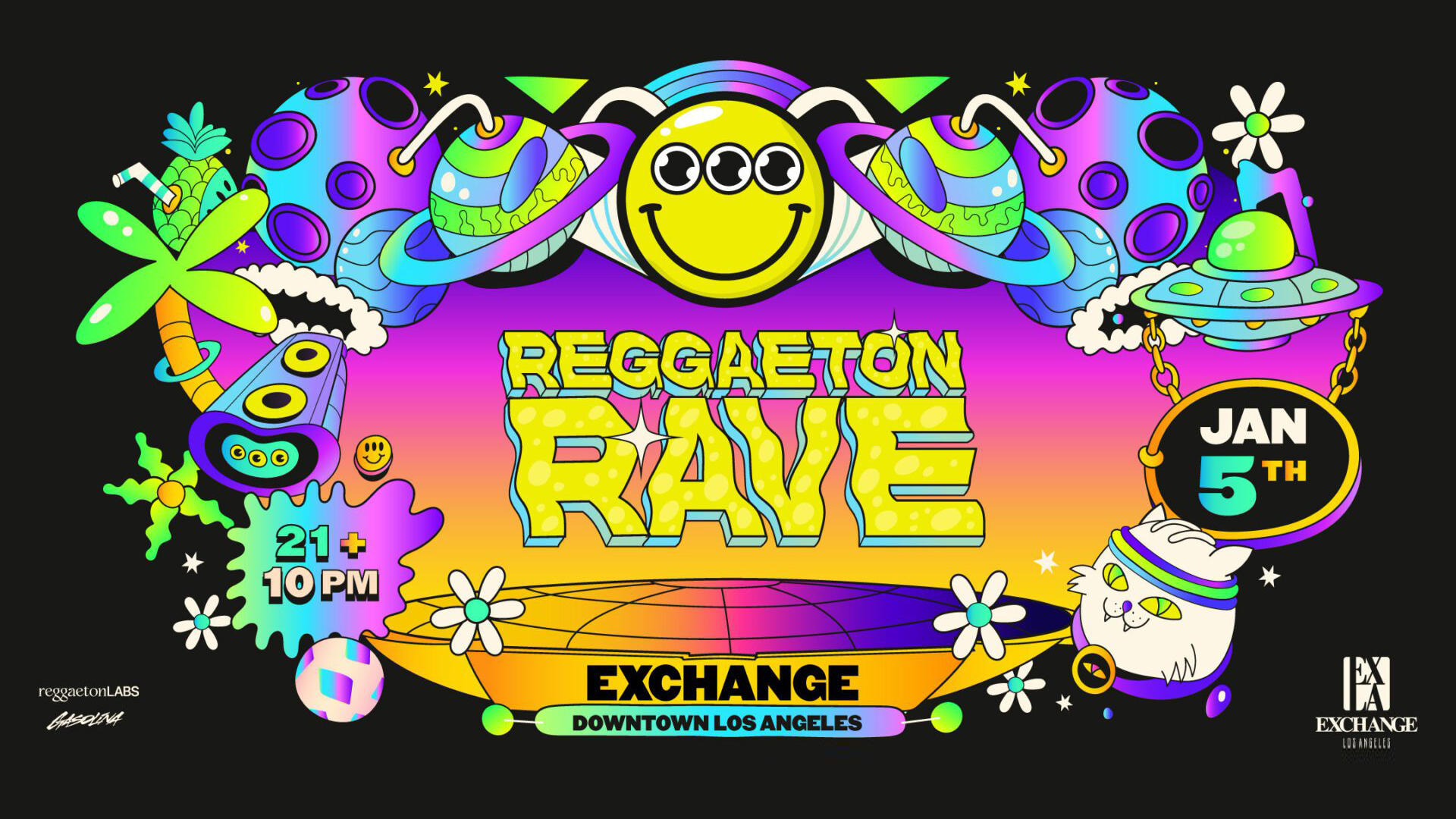 Reggaeton Rave @ Exchange LA (21+)
