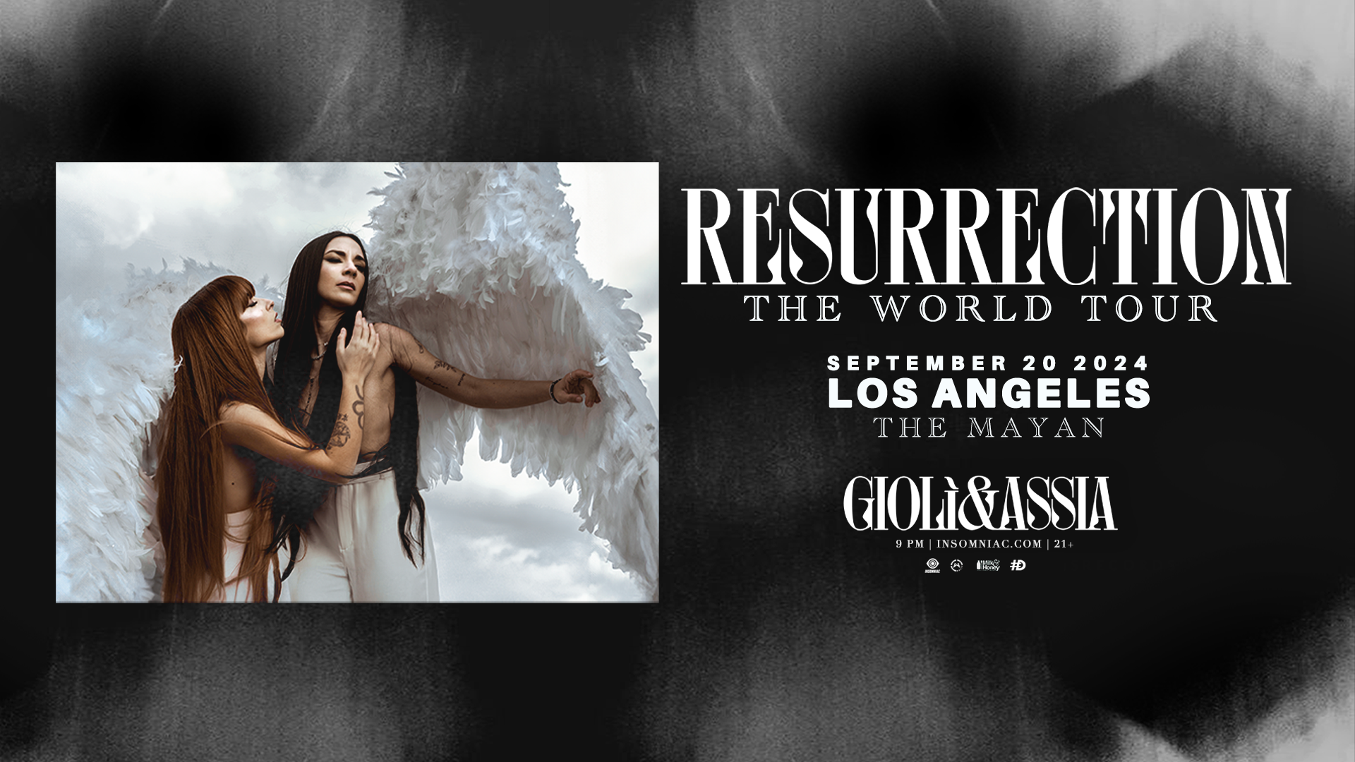 Giolì & Assia’s “Resurrection” World Tour @ The Mayan (21+)