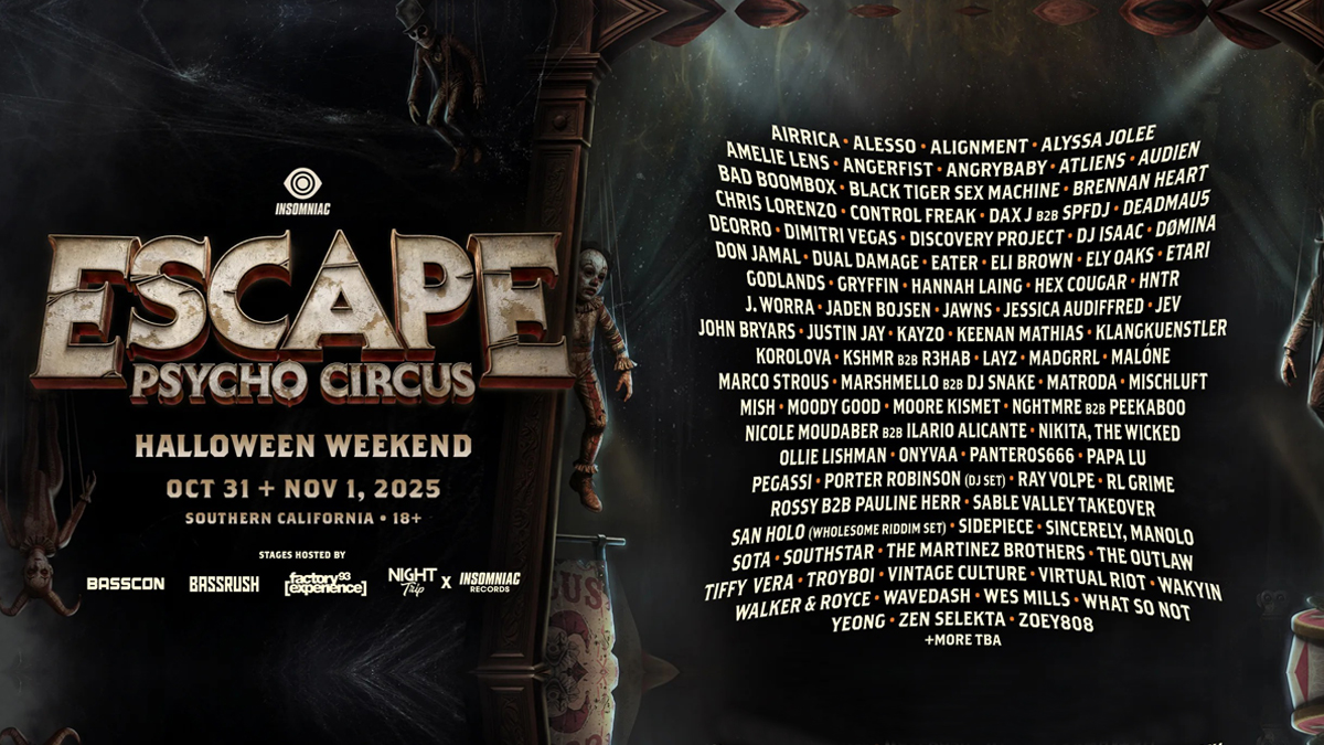 Escape Halloween 2025 @ NOS Event Center (18+)