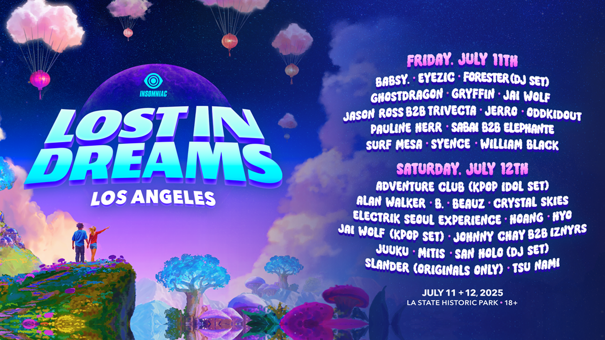 Lost In Dreams Festival 2025 @ LA State Historic Park (18+)