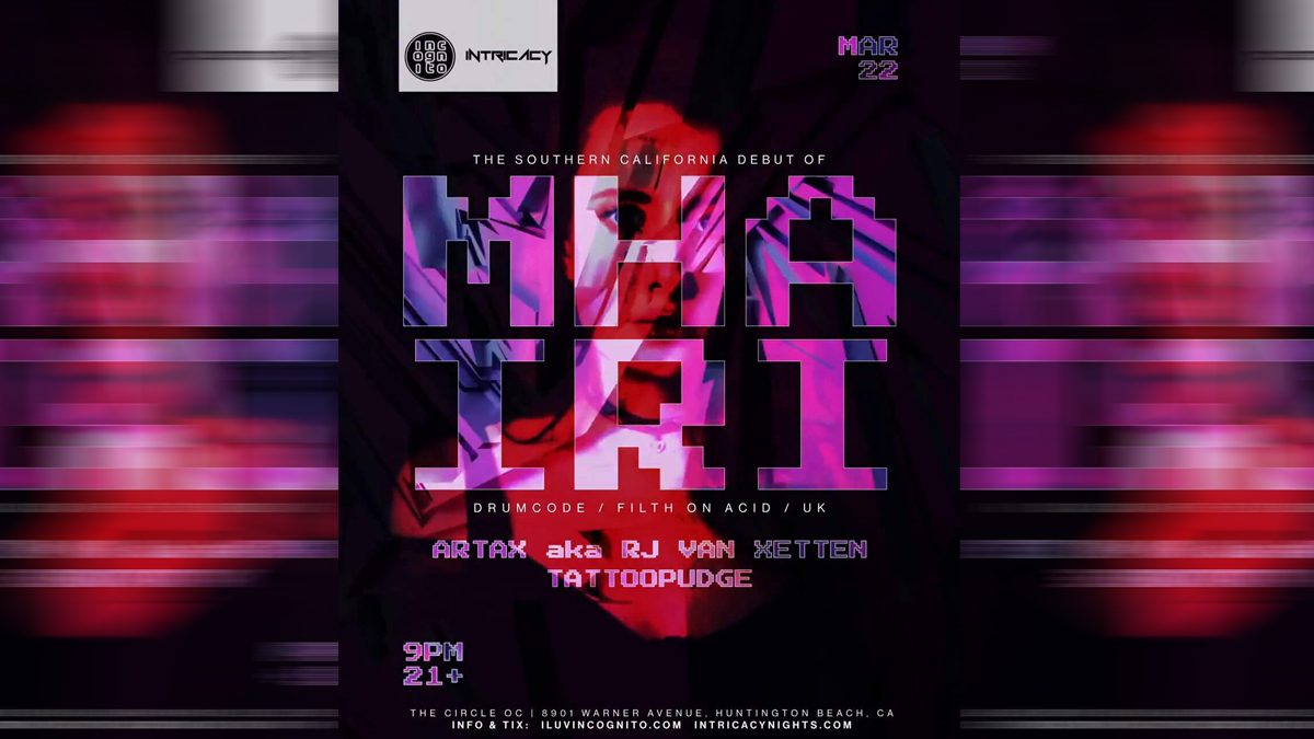 Incognito x Intricacy present: Mha Iri @ The Circle OC (21+)