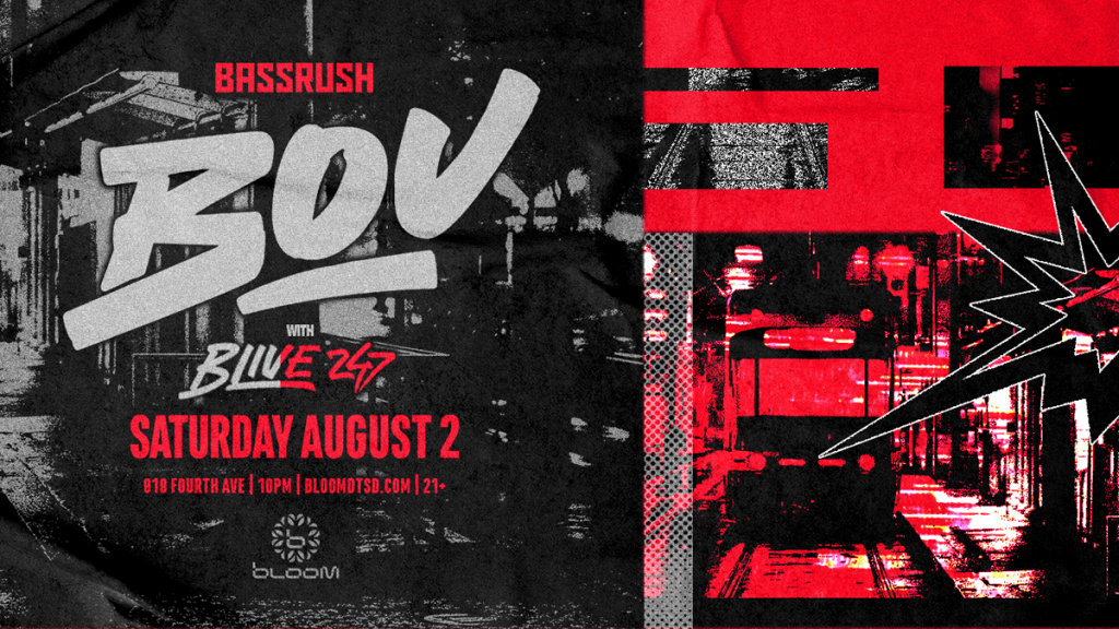 Bou Rave Bassrush presents: Bou @ Bloom Nightclub (21+) – Rave Meetup