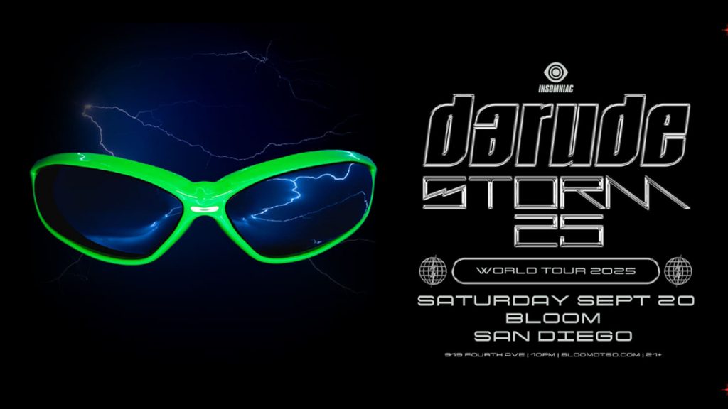 Darude’s “Storm 25” World Tour 2025 @ Bloom Nightclub (21+) – Rave Meetup