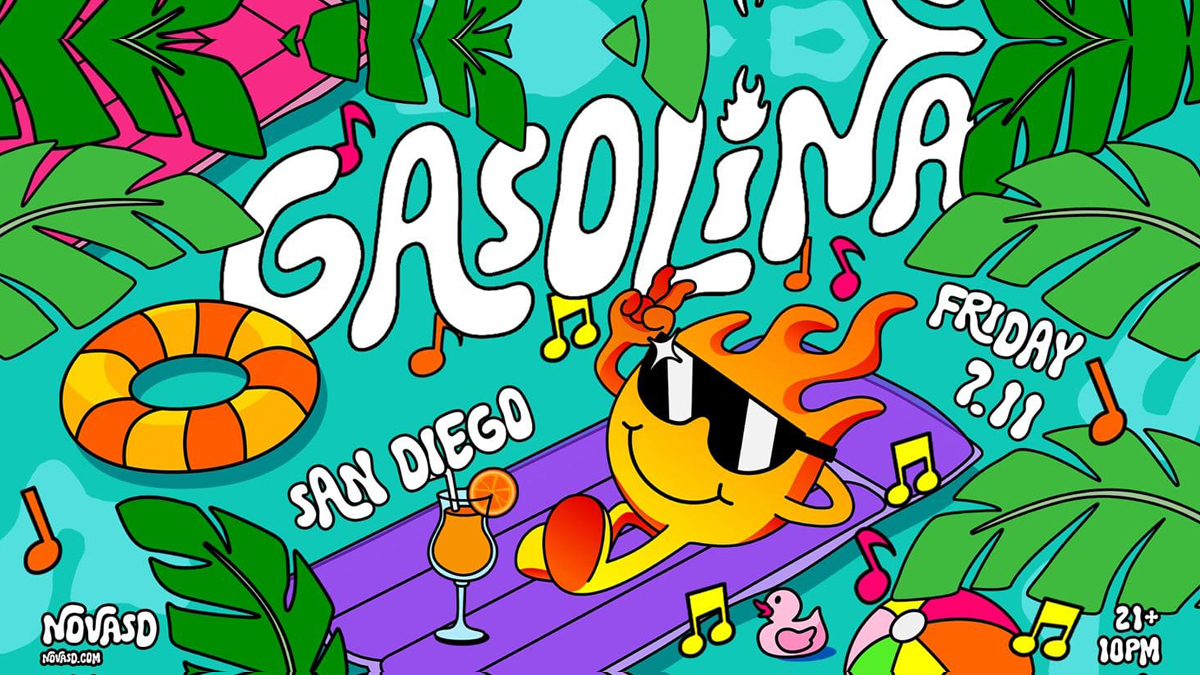 Gasolina Reggaetón Party @ Nova SD (21+)