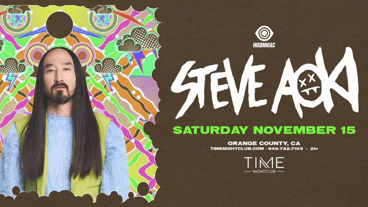Steve Aoki @ Time Nightclub (21+)