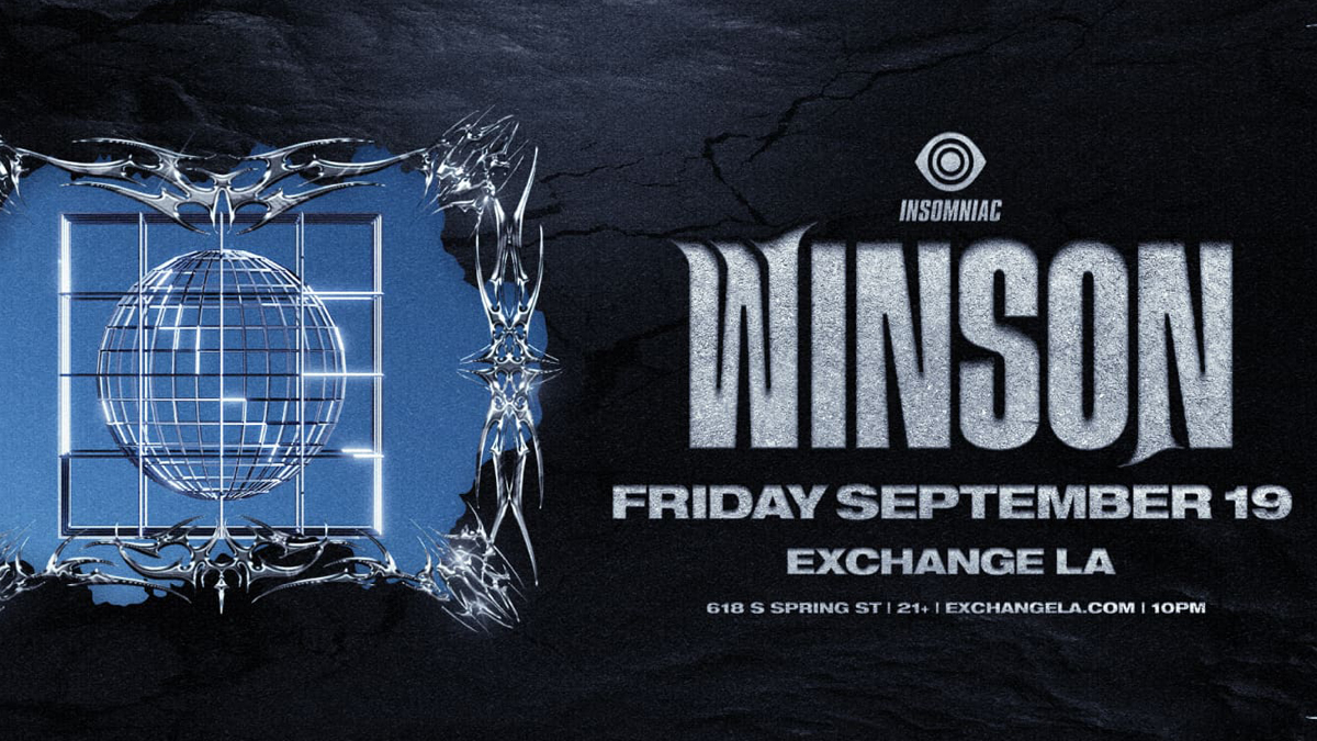 Winson @ Exchange LA (21+)