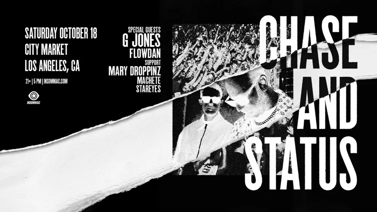 Chase & Status @ City Market LA (21+)