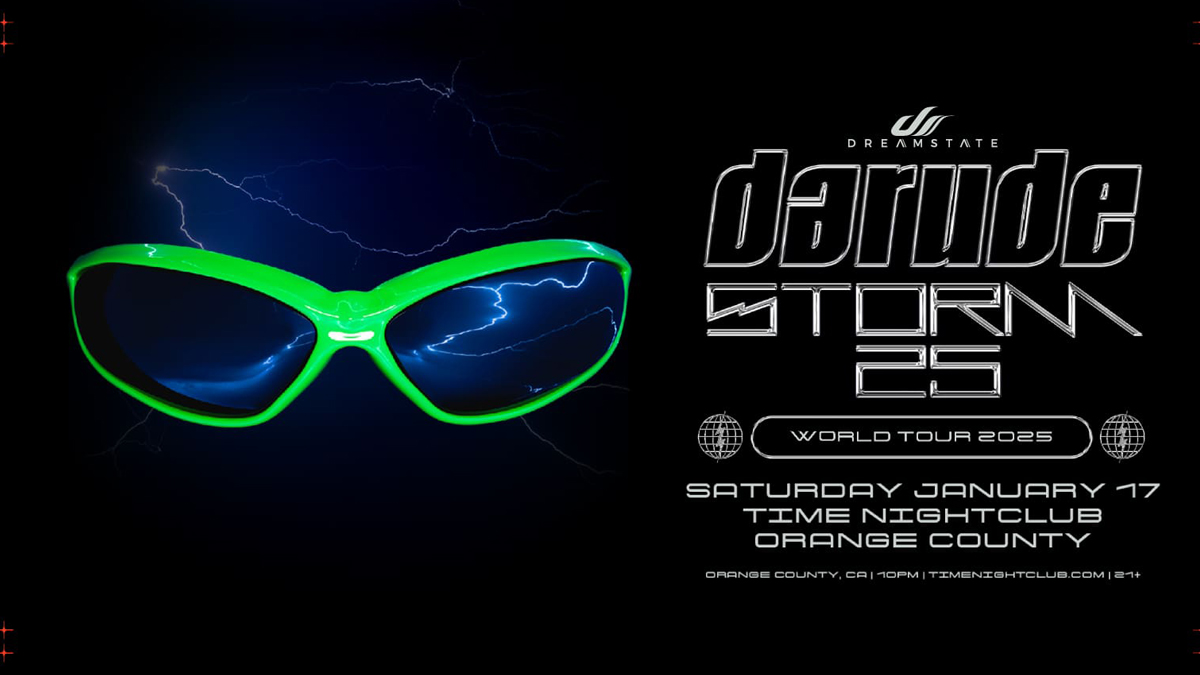 Dreamstate presents: Darude’s “Storm 25” World Tour 2025 @ Time Nightclub (21+)