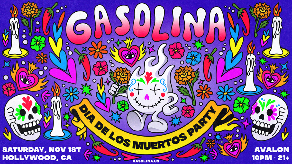 Gasolina’s “Dia de los Muertos” Reggaetón Party @ Avalon Hollywood (21+)