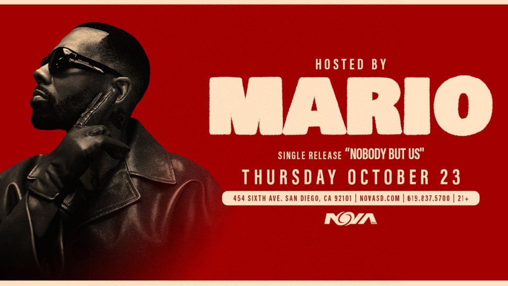 Mario @ Nova SD (21+) – Rave Meetup