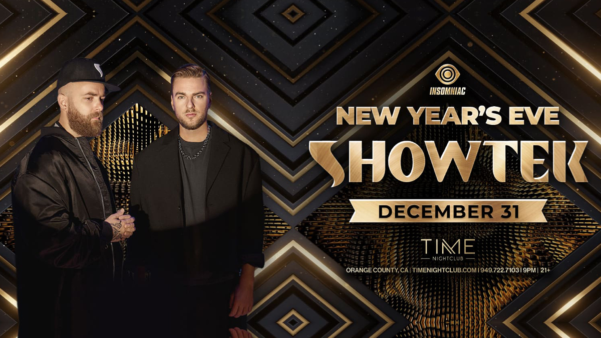 Showtek (New Year’s Eve 2025) @ Time Nightclub (21+)