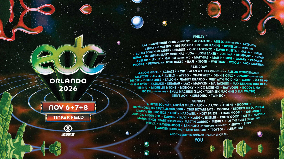 Electric Daisy Carnival Orlando 2026 @ Tinker Field (18+)