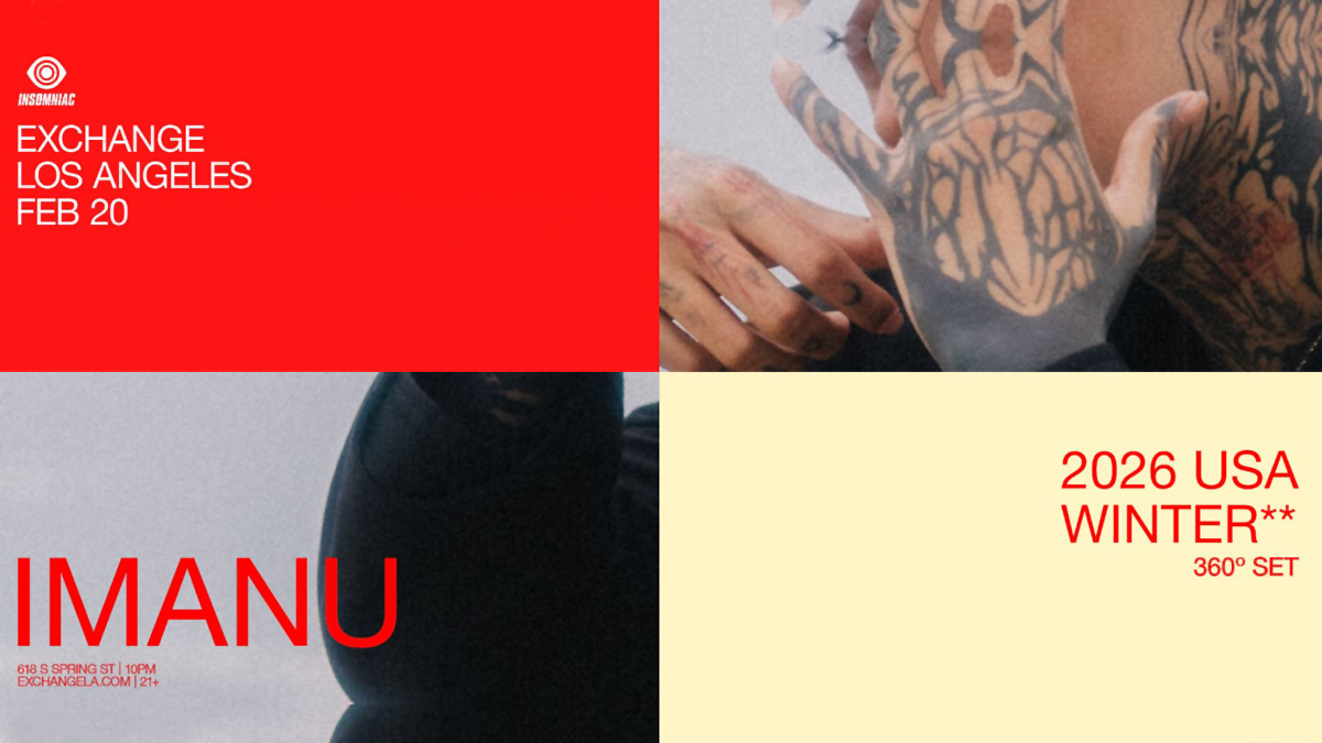 Imanu’s 2026 USA Winter Tour (360° Set) @ Exchange LA (21+)