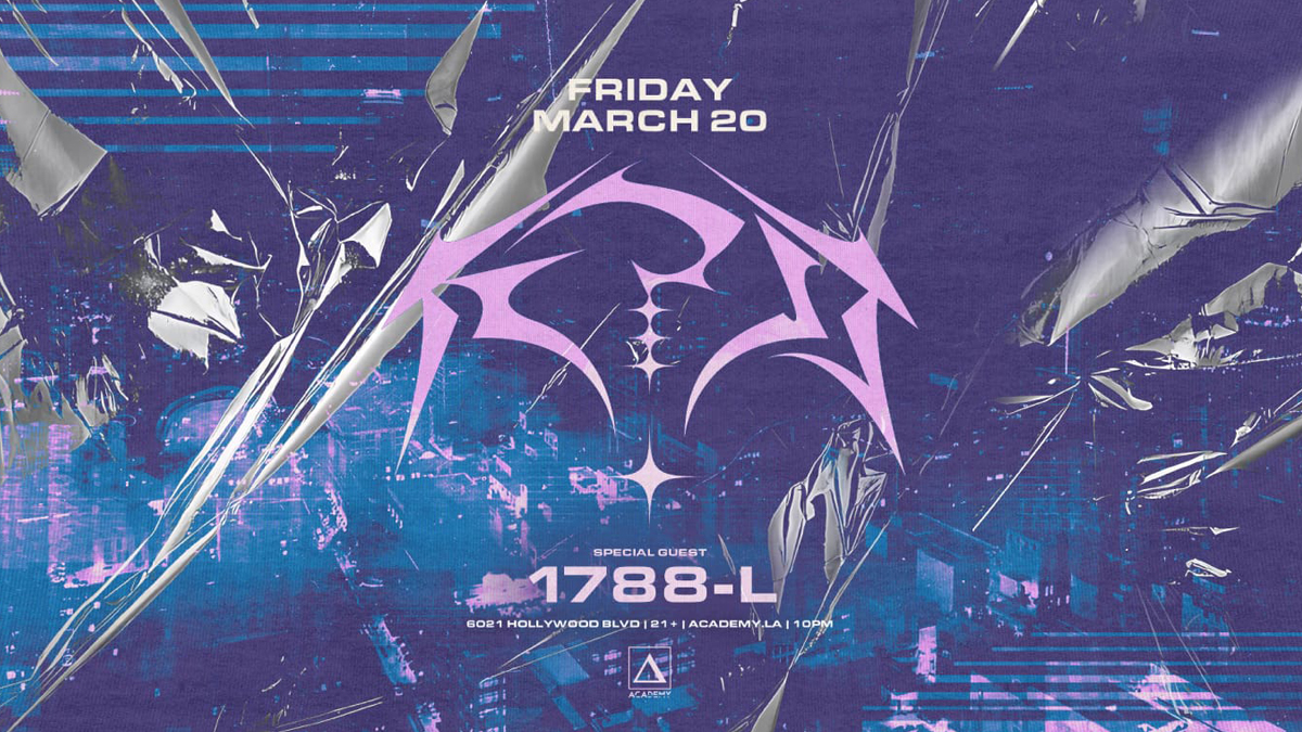 K?D with 1788-L @ Academy LA (21+)