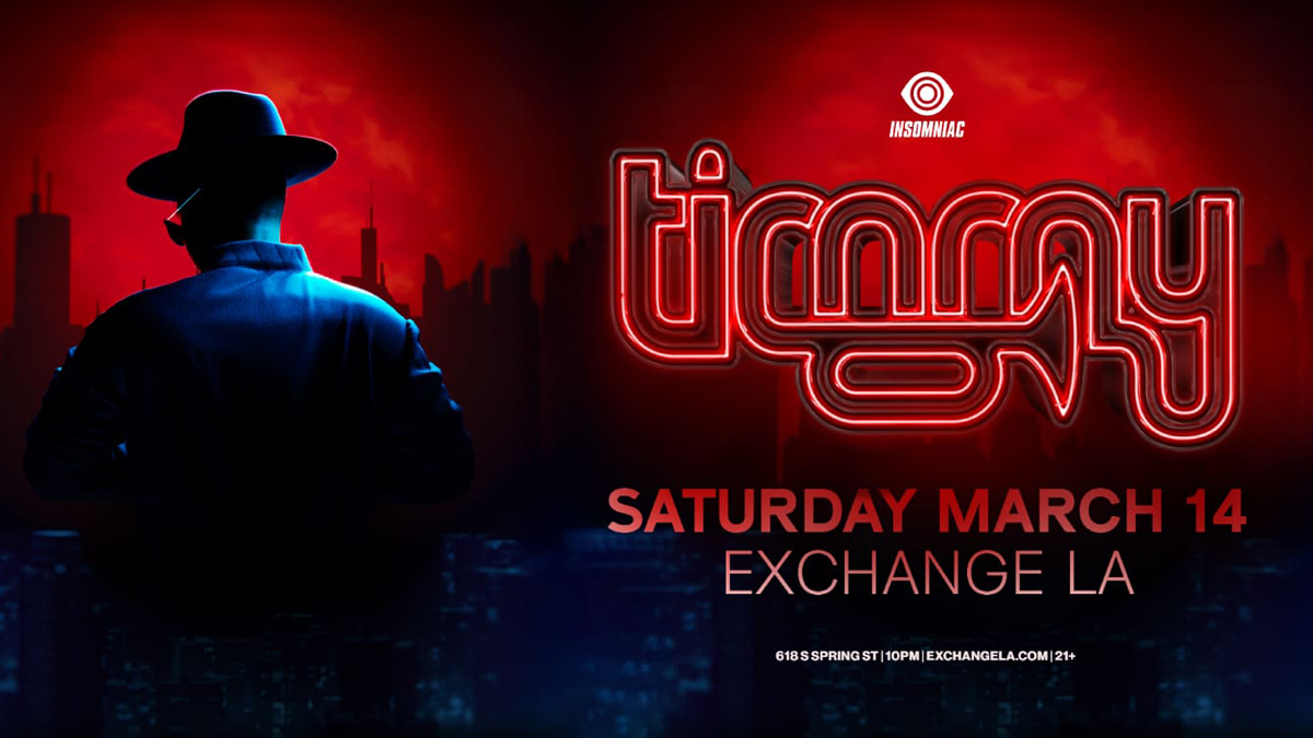 Timmy Trumpet @ Exchange LA (21+)