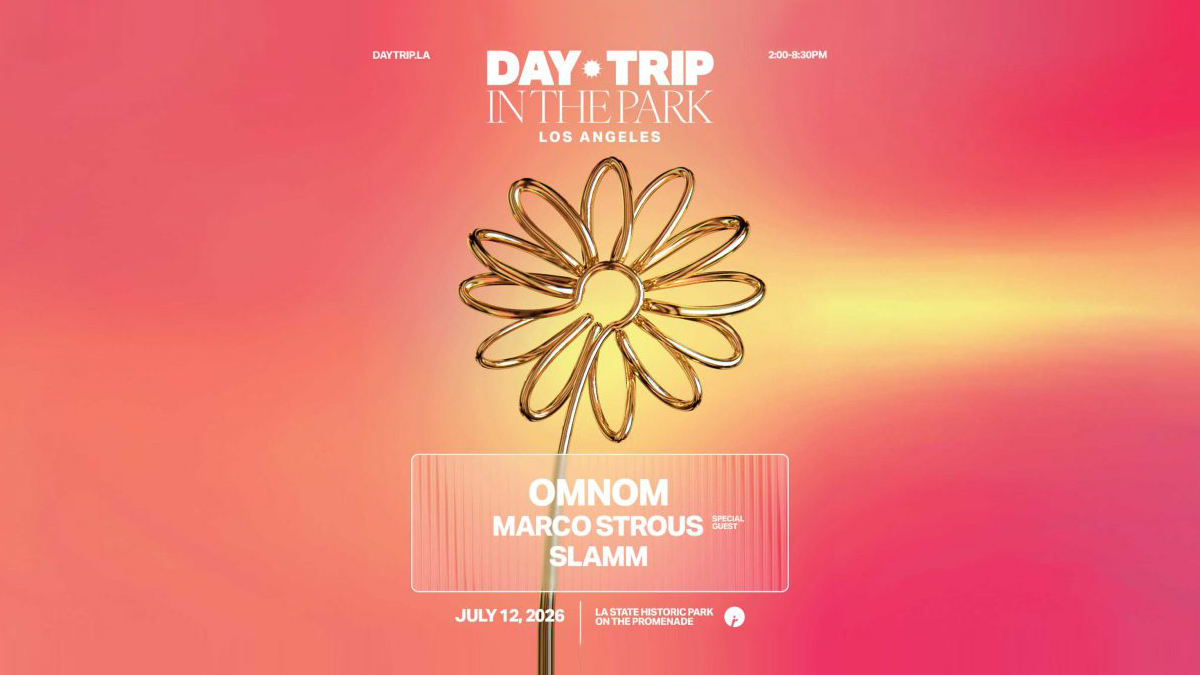 Day Trip In The Park featuring Omnom with Marco Strous & Slamm @ LA State Historic Park (21+)
