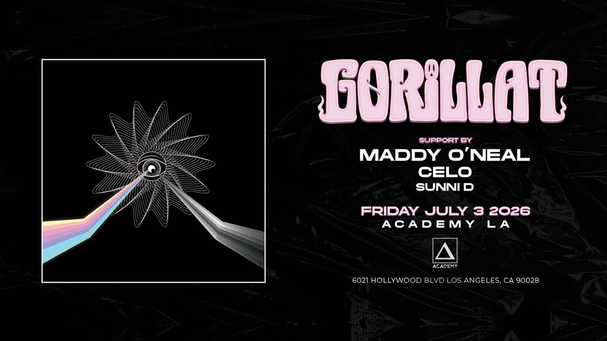 GorillaT @ Academy LA (21+)