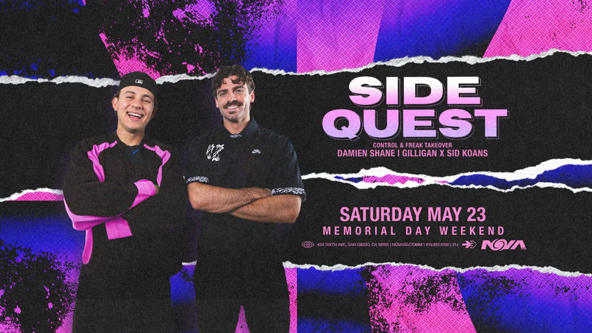 Sidequest @ Nova SD (21+)
