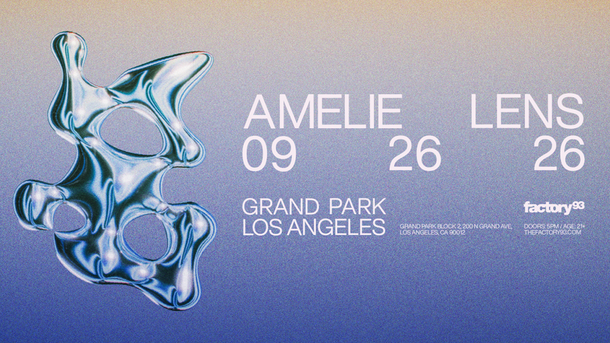 Factory 93 presents: Amelie Lens @ Grand Park (21+)