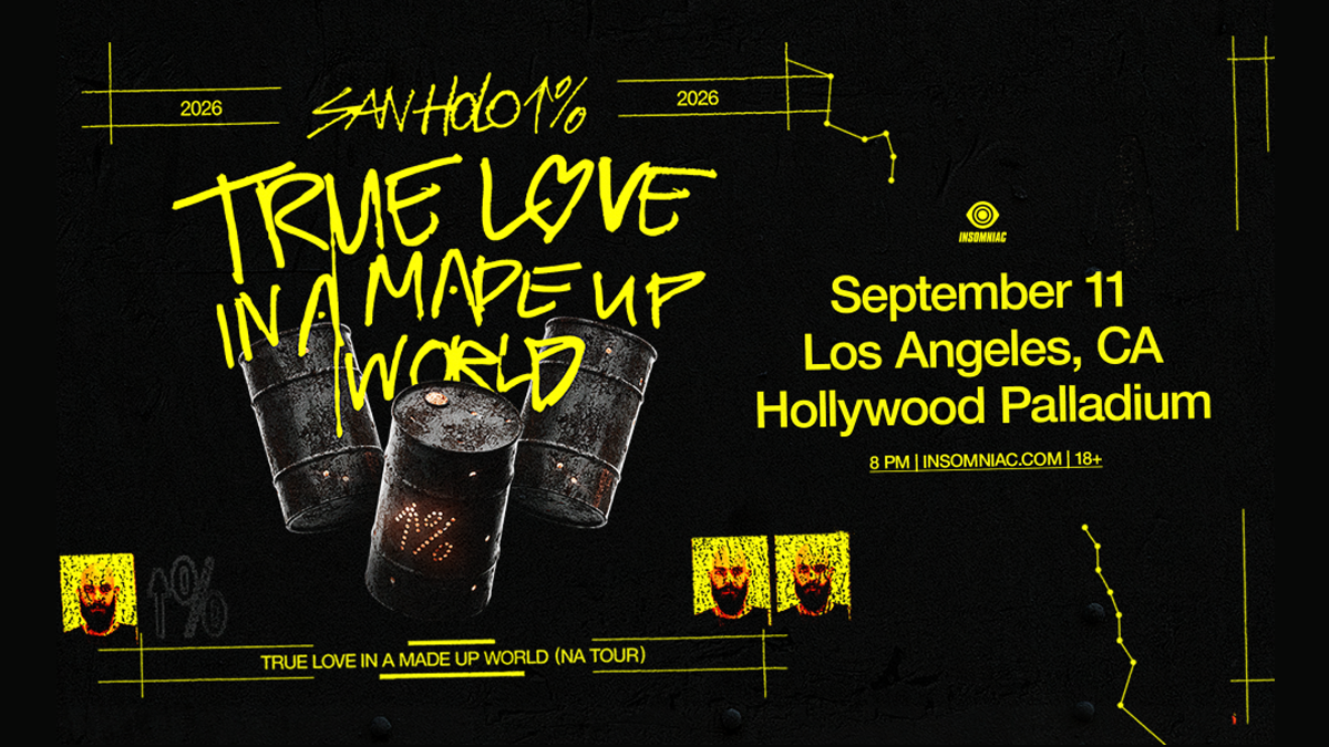 San Holo’s “True Love In A Made Up World” @ Hollywood Palladium (18+)