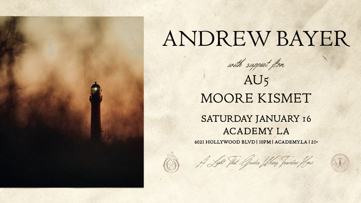 Andrew Bayer @ Academy LA (21+)