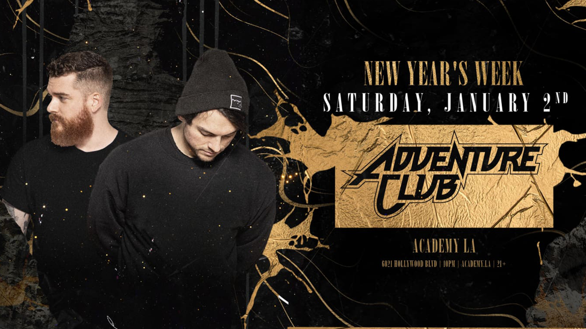 Adventure Club @ Academy LA (21+)