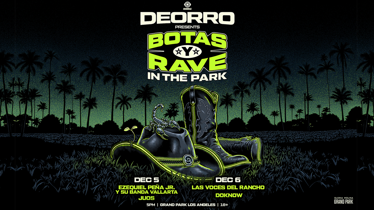 Deorro’s “Botas y Rave In The Park” (Night 1) @ Grand Park (18+)
