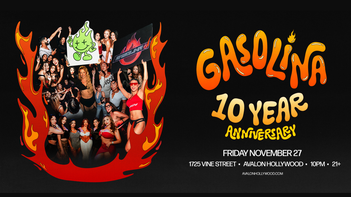 Gasolina Reggaetón Party (10 Year Anniversary) @ Avalon Hollywood (21+)